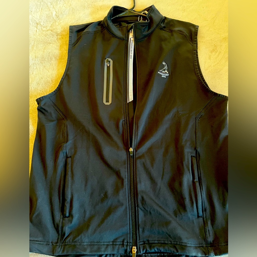 Pinehurst golf vest (black)